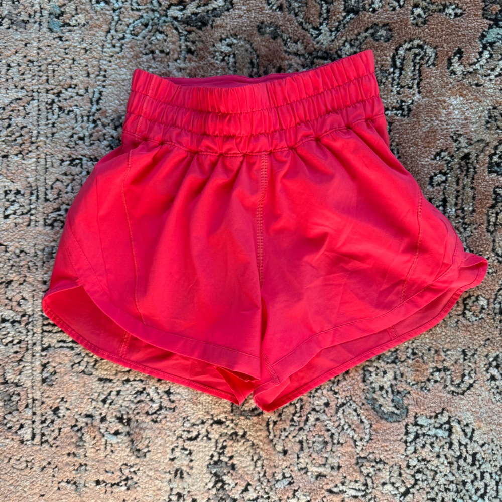 Lululemon dragon fruit shorts